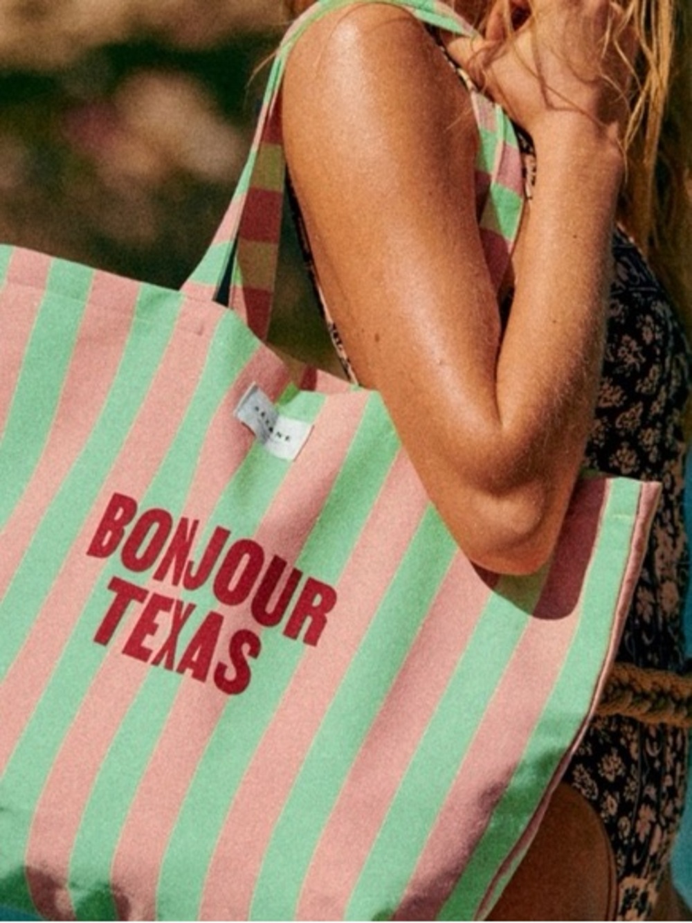 Canvas tote sezane